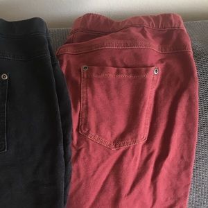 Large Sangria Denim Skinnies